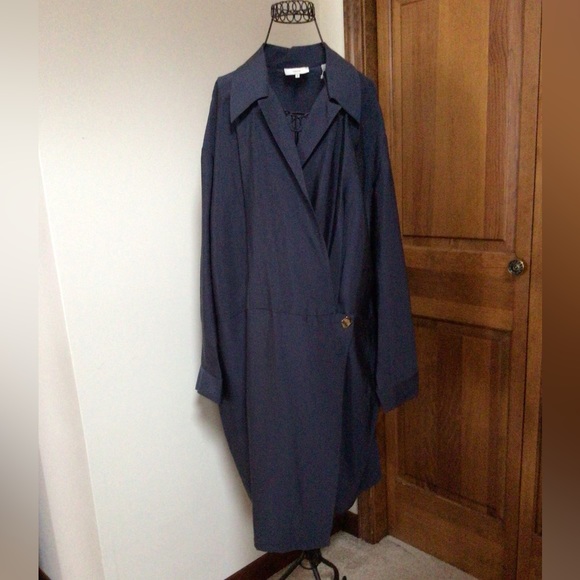 Vince Wrap Dress, New with Tags, Size 20 - Picture 2 of 12